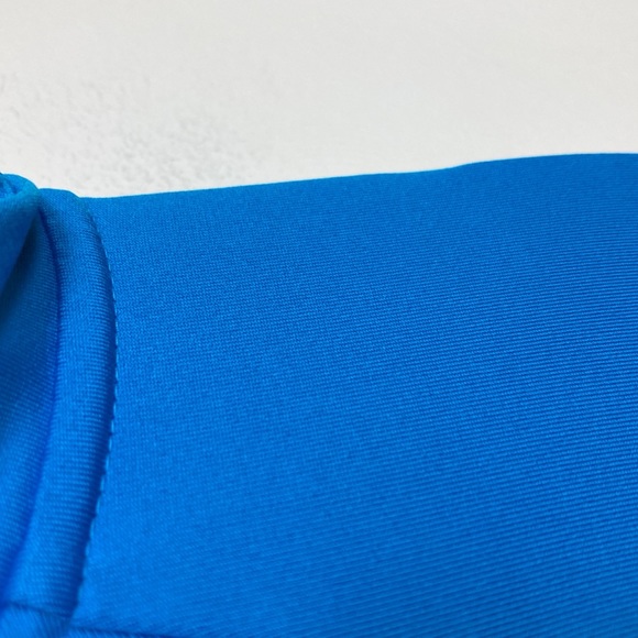 Adidas climalite zip up track jacket blue white - Picture 5 of 11